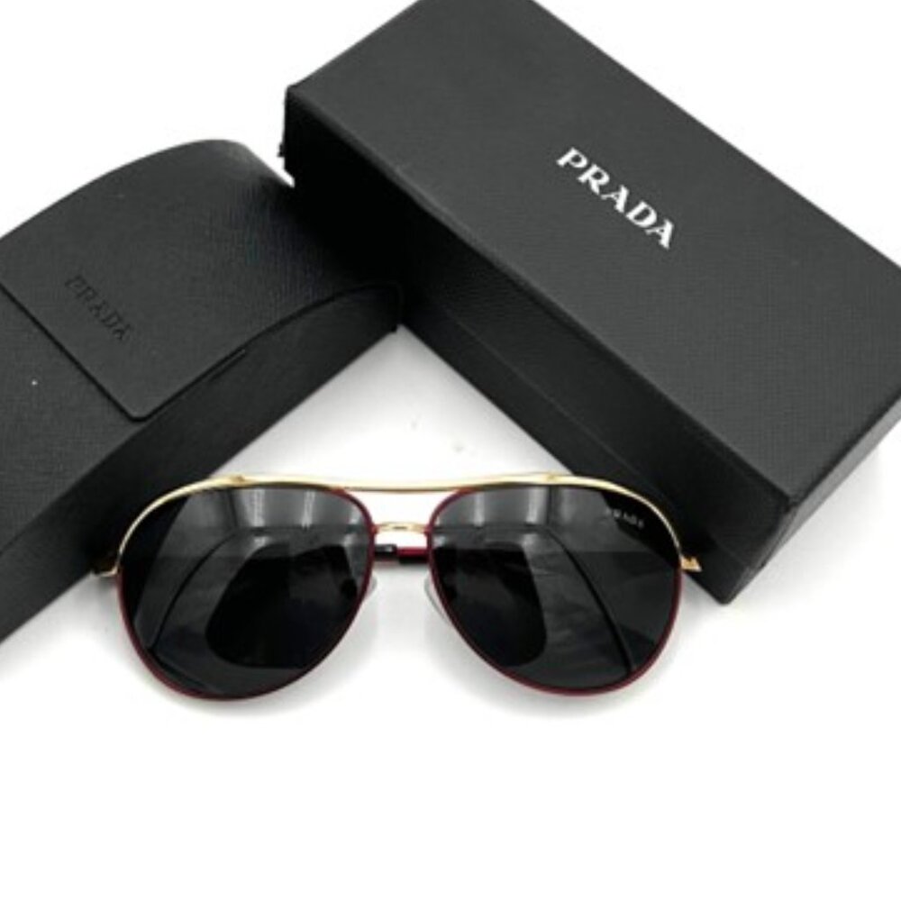 NIB-Prada  Multi-Metal Aviator Glasses